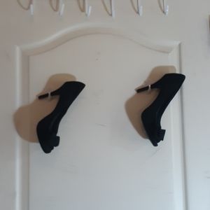 Black high heels